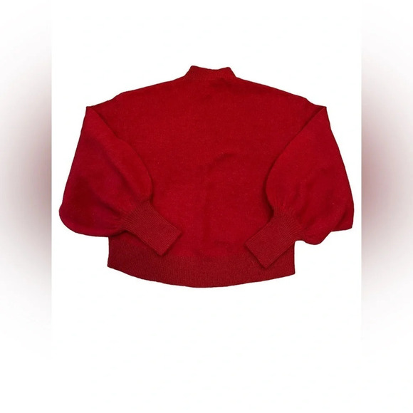 Keepsake 
Red sweater 
Size md
Pit to pit 23”
Length 21” - Picture 3 of 5